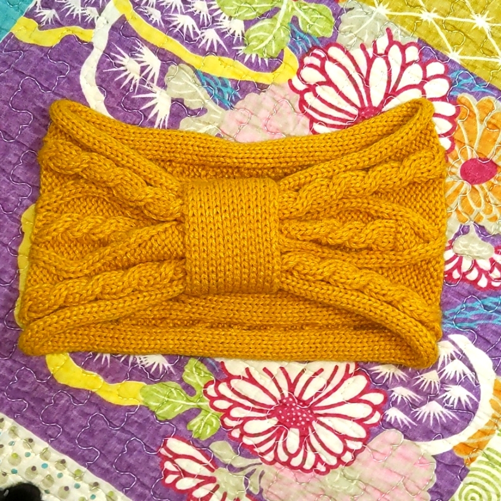 NWOT Sweater-Knit Ear Warmer Headband